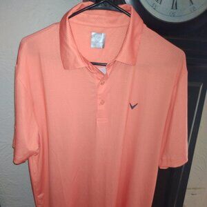 Callaway Golf Polo Coral/Orange Shirt Size M